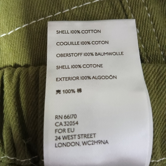 Bdg Urban Outfitters Pull On Contrast Shorts Olive Green  Size M NWT - Picture 9 of 9